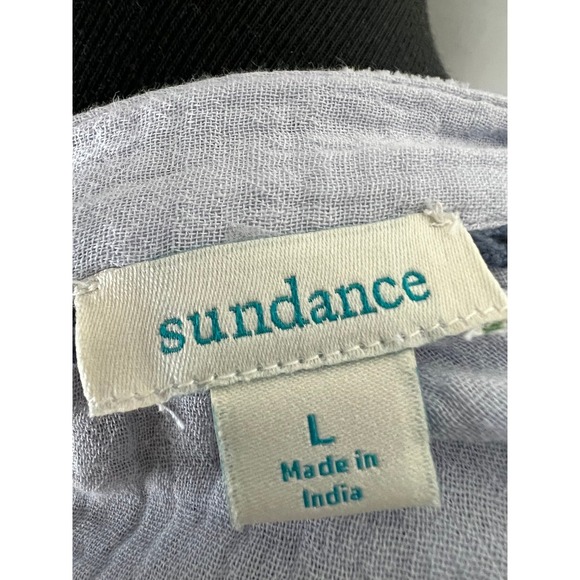 Sundance Moonshadow embroidered top Size Large - Picture 6 of 9